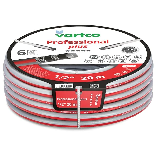 Manguera de jardín Vartco Professional Plus de seis capas