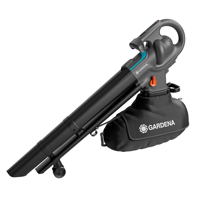 Soplador y aspirador de hojas a batería Gardena PowerJet Collect 18V, servido sin batería